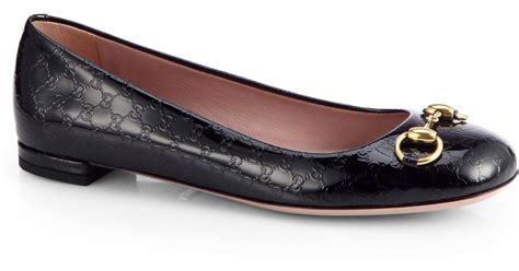 gucci gg patent leather ballet flats|net a porter Gucci flats.